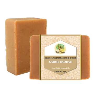 savon naturel, savon à froid, saponification à froid, savon artisanal, savon bio, beurre de karité, huile de baobab, baobab