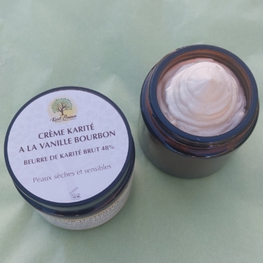 Crème karité à la vanille